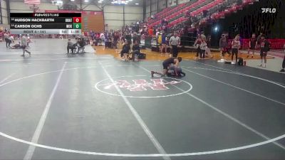 141 lbs Champ. Round 1 - Hudson Hackbarth, Unattached vs Carson Ochs, McKendree