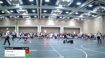 132 lbs Round Of 32 - Landyn Schmidt, 208 Spartans vs Wyatte Nicholson, Methods Wrestling