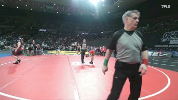 6A Boys 106 lbs Semifinal - Anthony Diaz, Oregon City Boys vs James Culbertson, Glencoe Boys