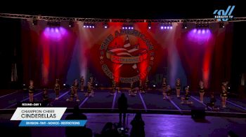 Champion Cheer - CINDERellas [2025 L1 Tiny - Novice - Restrictions Day 1] 2025 The American Legacy Fort Worth Nationals