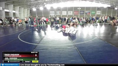 130 lbs Champ. Round 1 - Riker Ohearon, Champions Wrestling Club vs Joel Magana, Jackson Hole Wrestling Club