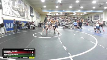 150 lbs Champ. Round 3 - Vishaan Gulati, Trabuco Hills vs Kennan Murray, Los Alamitos