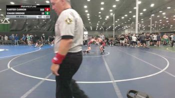 128 lbs Rr Rnd 5 - Carter Cannon, Boyertown - HSBAFC vs Chase Dredge, Liberty - HSBAFC