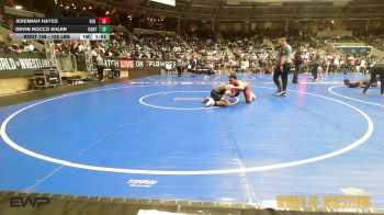 135 lbs Semifinal - Jeremiah Hayes, Red Cobra Westling Academy vs Devin Rocco Ehler, Contender Wrestling Academy