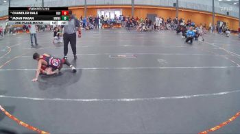 85/90 3rd Place Match - Chandler Dale, Roundtree vs Jadan Pagan, Mighty Warriors Wrestling Acad