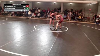 184 lbs Champ. Round 2 - Keaton Belsha, Northern Oklahoma College-Tonkawa vs Jack Hendricks, Colorado Mesa University