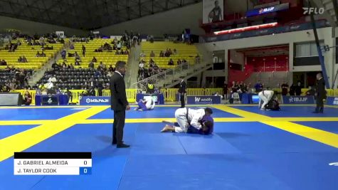 JÚLIO GABRIEL ALMEIDA vs JONATHAN TAYLOR COOK 2023 World Jiu-Jitsu IBJJF Championship