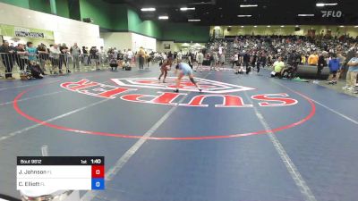 106 lbs Consi Of 4 - Joslyn Johnson, FL vs Camdyn Elliott, FL