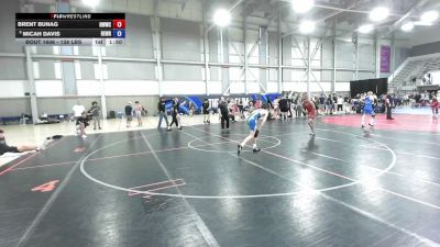 138 lbs Cons. Sub-semis - Brent Bunag, NWWC vs Micah Davis, Relentless Wrestling