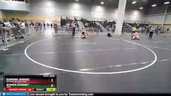 113 lbs Cons. Semi - Bowen Downey, Iowa vs Eamonn Jimenez, 512 Outlaw Wrestling