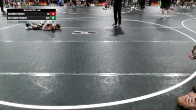 72 lbs Round 1 - Gavin Frady, Grappling House vs Gunner Shaw, Royals