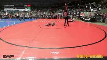 43 lbs Quarterfinal - Adonis Mota, Team Selma vs Kuper McIntyre, GGB Ohio