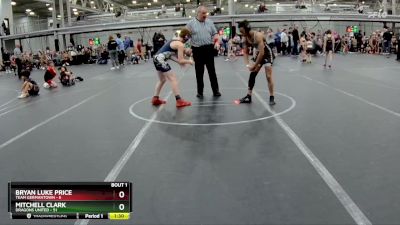 130 lbs Semis (4 Team) - Bryan Luke Price, Team Germantown vs Mitchell Clark, Dragons United