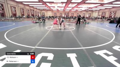 115 lbs Consolation - Daylee Watson, Pa vs Mora Peterson, Ny