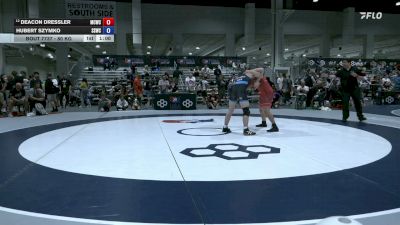 80 kg Cons. Sub-quarters - Deacon Dressler, Maurer Coughlin Wrestling Club vs Hubert Szymko, South Side Wrestling Club