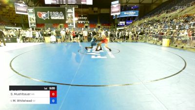 215 lbs Rnd Of 32 - Sawyer Muehlbauer, WA vs Melvin Whitehead, NV