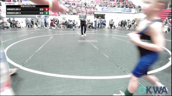 43 lbs Consi Of 8 #2 - Henry White, Murray County Takedown Club vs Trapper McDaugale, Blue Devil Wrestling