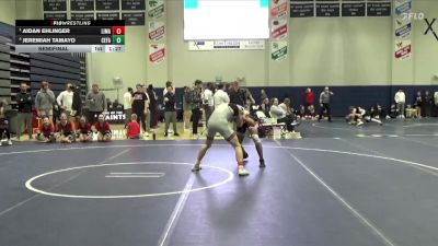 144 lbs Semifinal - Aidan Ehlinger, Linn-Mar vs Jeremiah Tamayo, Cedar Falls