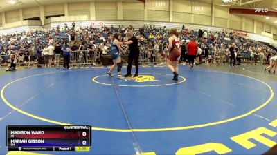 170 lbs Quarterfinal - Madison Ward, MI vs Mariah Gibson, OH