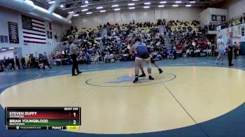 175 lbs Quarterfinal - Steven Duffy, WOODRIDGE vs Brian Youngblood, ROOTSTOWN