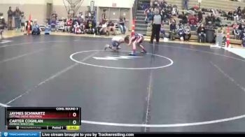 69 lbs Cons. Round 3 - Carter Coghlan, Express Wrestling vs Jaymes Schwartz, Cottage Grove Wolfpack