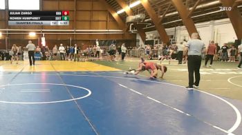 113 lbs Quarterfinal - Julian Zargo, Rhino Wrestling vs Rowen Humphrey, Southern Columbia Hs