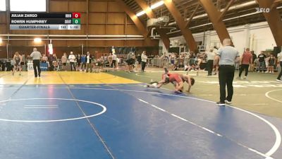 113 lbs Quarterfinal - Julian Zargo, Rhino Wrestling vs Rowen Humphrey, Southern Columbia Hs