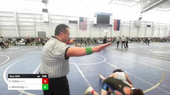 123 lbs Round Of 16 - Sid Cohen, Rancho Bernardo WC vs Julian Manarang, No Team