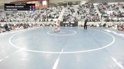 U23 Women - 55 lbs Semis - Montana DeLawder, PA vs Amani Jones, GA