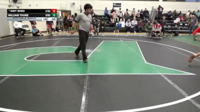 113 lbs 5th Place Match - Joey Budd, Hewitt-Trussville Middle School vs William Toone, Bumpus