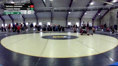 174 lbs Cons. Round 2 - Charles Perkins, Point Park vs Mitchell Baronner, Gannon University