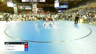 138 lbs Rnd Of 32 - Presley Johnson, MO vs Joshua Requena, CA