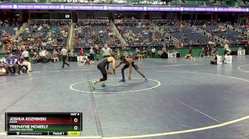 3A 120 lbs Champ. Round 1 - Joshua Kozminski, Dixon vs Tremayne McNeely, Eastern Guilford