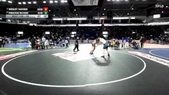 190 lbs Cons. Round 4 - Preston Richins, Richland vs Wesley Haugen, Rogers (Puyallup)