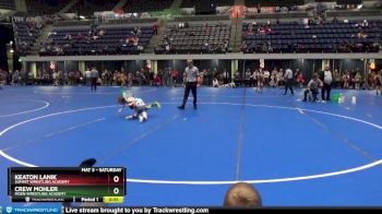 55 lbs Semifinal - Crew Mohler, Moen Wrestling Academy vs Keaton Lanik, Summit Wrestling Academy