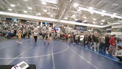 150 lbs Champ. Round 2 - Cruze Anderson, Desert Peaks vs Zander Gonzales, Bonneville