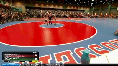 48-49 lbs Round 1 - Robert Greer, Fallon Outlaws Wrestling Club vs Waylan Valice, USA GOLD