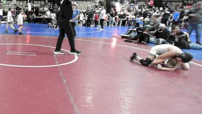 93 lbs Quarterfinal - Jordan Arenz, American MMAW - MSC vs Mason Irwin, All I See Is Gold Academy - MSC