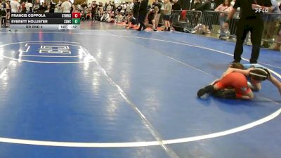 53 lbs Rr Rnd 5 - Francis Coppola, CT Whale Orca - K3 vs Everett Hollister, South Side Wrestling Club - K3
