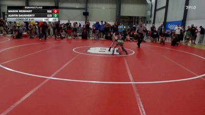 75 lbs Consi Of 8 #1 - Mason Reinhart, York Haven vs Austin Daugherty, Glenville