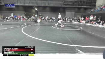 85 lbs Cons. Round 3 - Isaac Costa, Wamego Wrestling Club vs Jackson Dudley, Black Fox