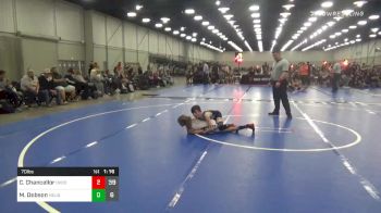 70 lbs Prelims - Conner Chancellor, Oklahoma Boyz vs Macy Dobson, Mojo Grappling