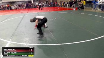 55 lbs Champ. Round 1 - Elliott Nelson, Waseca vs Will Moscho, BBE (Belgrade/Brooten)