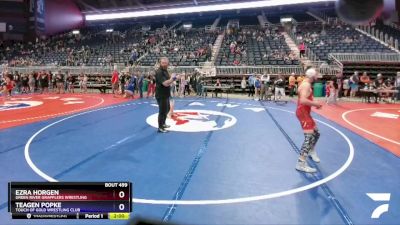 130 lbs 3rd Place Match - Ezra Horgen, Green River Grapplers Wrestling vs Teagen Popke, Touch Of Gold Wrestling Club