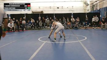 141 lbs Cons. Round 5 - Owen Heffner, Elizabethtown vs Jacob Cunningham, Messiah