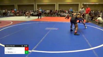 Match - Isaac Agabin, 9th Isle Bjj vs Hunter Whaley, Olympus Wrestling Club