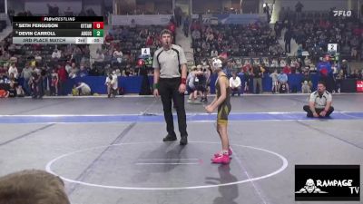 67 lbs Cons. Semi - Maddox Bea, Junction City vs Collin Stewart, Hillsboro