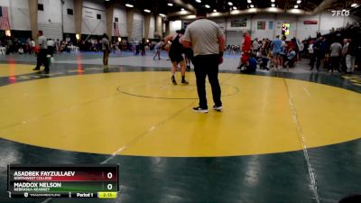 165 lbs Cons. Round 6 - Maddox Nelson, Nebraska-Kearney vs Asadbek Fayzullaev, Northwest College