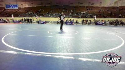 110 lbs Consi Of 8 #2 - Levi Hale, Powerhouse Wrestling Academy vs Easton McGilbert, Midwest City Bombers Youth Wrestling Club