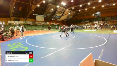 138GOLD lbs Rr Rnd 1 - Jayden Mariano, Camden vs Aria Marerro, Minisink Valley